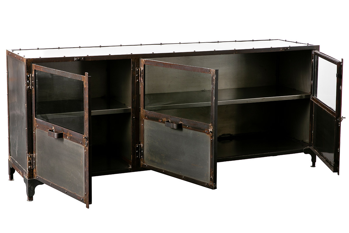 Buffet in metallo stile industriale FACTORY
