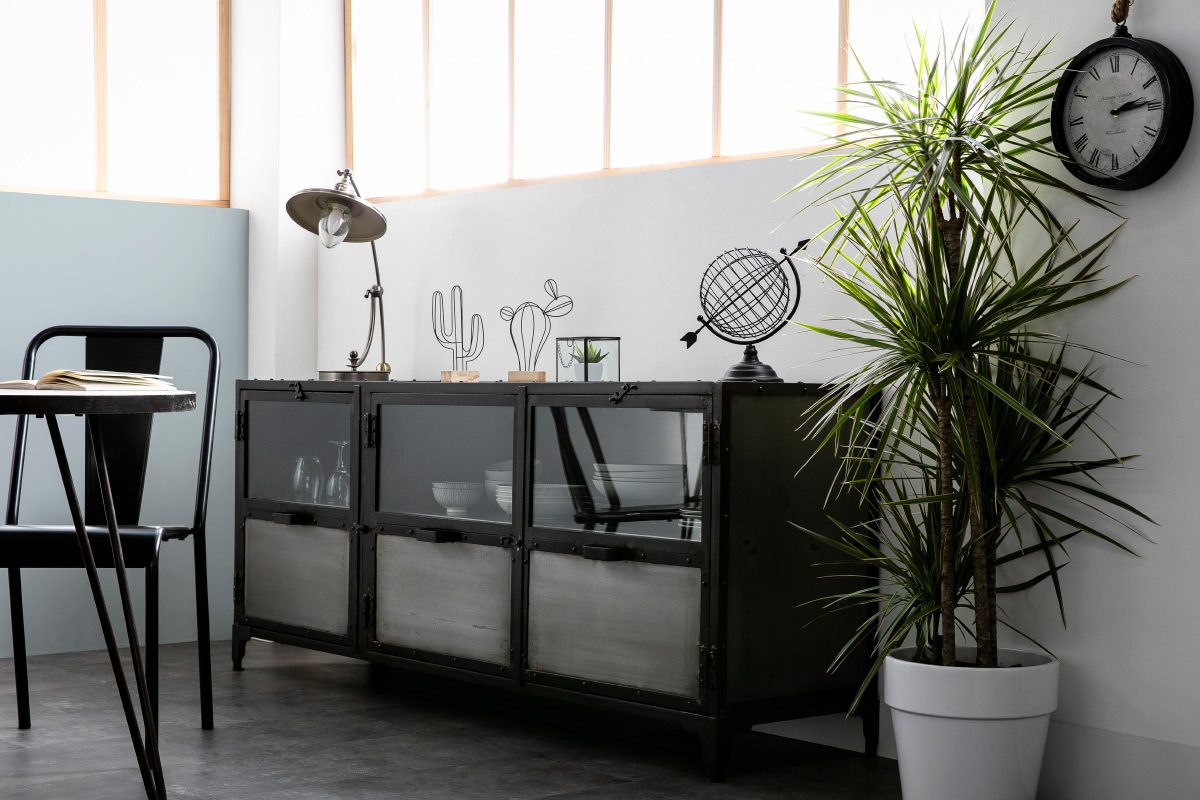 Buffet in metallo stile industriale FACTORY