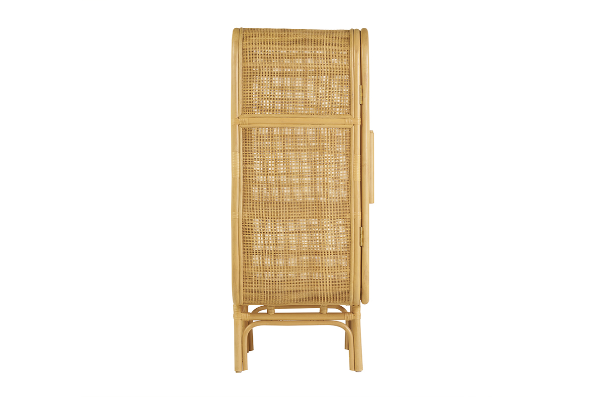 Buffet in rattan a 2 ante L80 cm LUWAK
