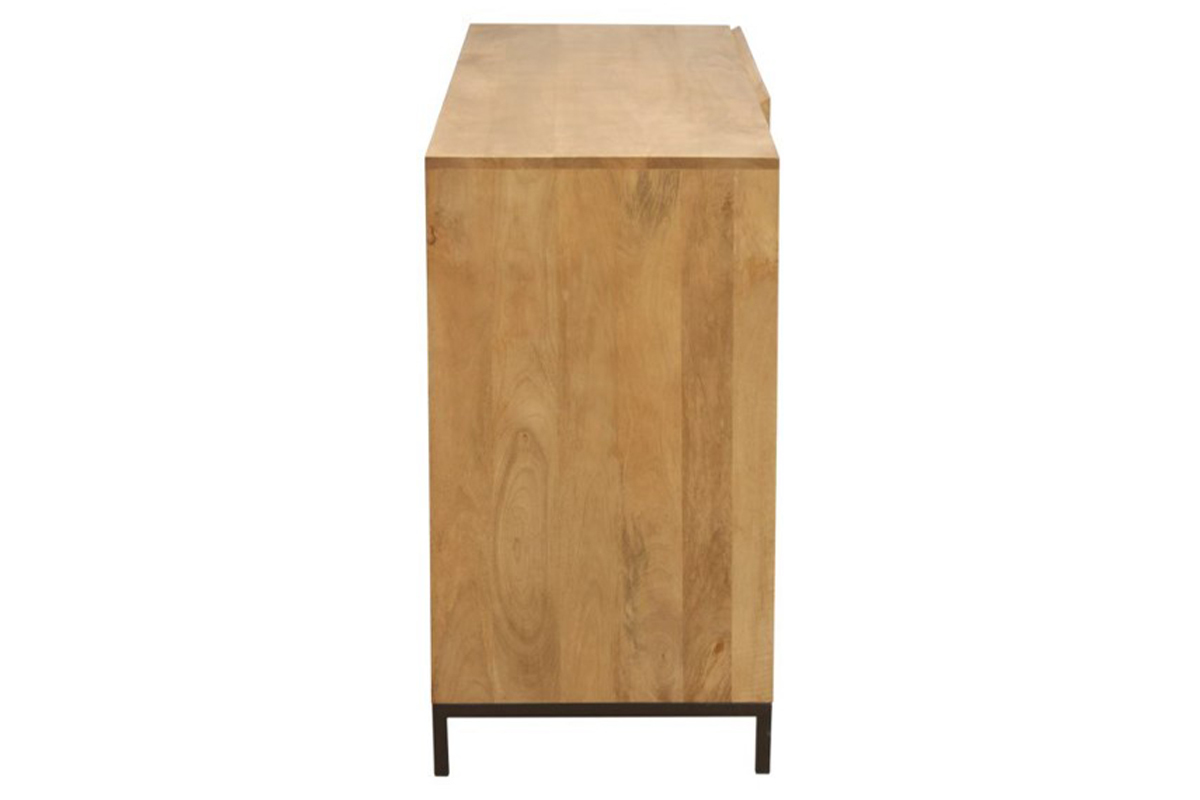 Buffet industriale legno di mango e metallo YPSTER