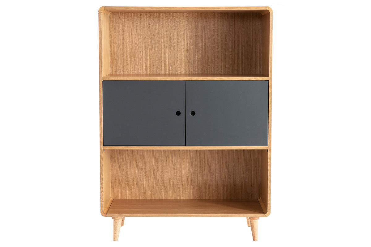 Buffet scandinavo quercia chiaro e grigio COPENHAGUE