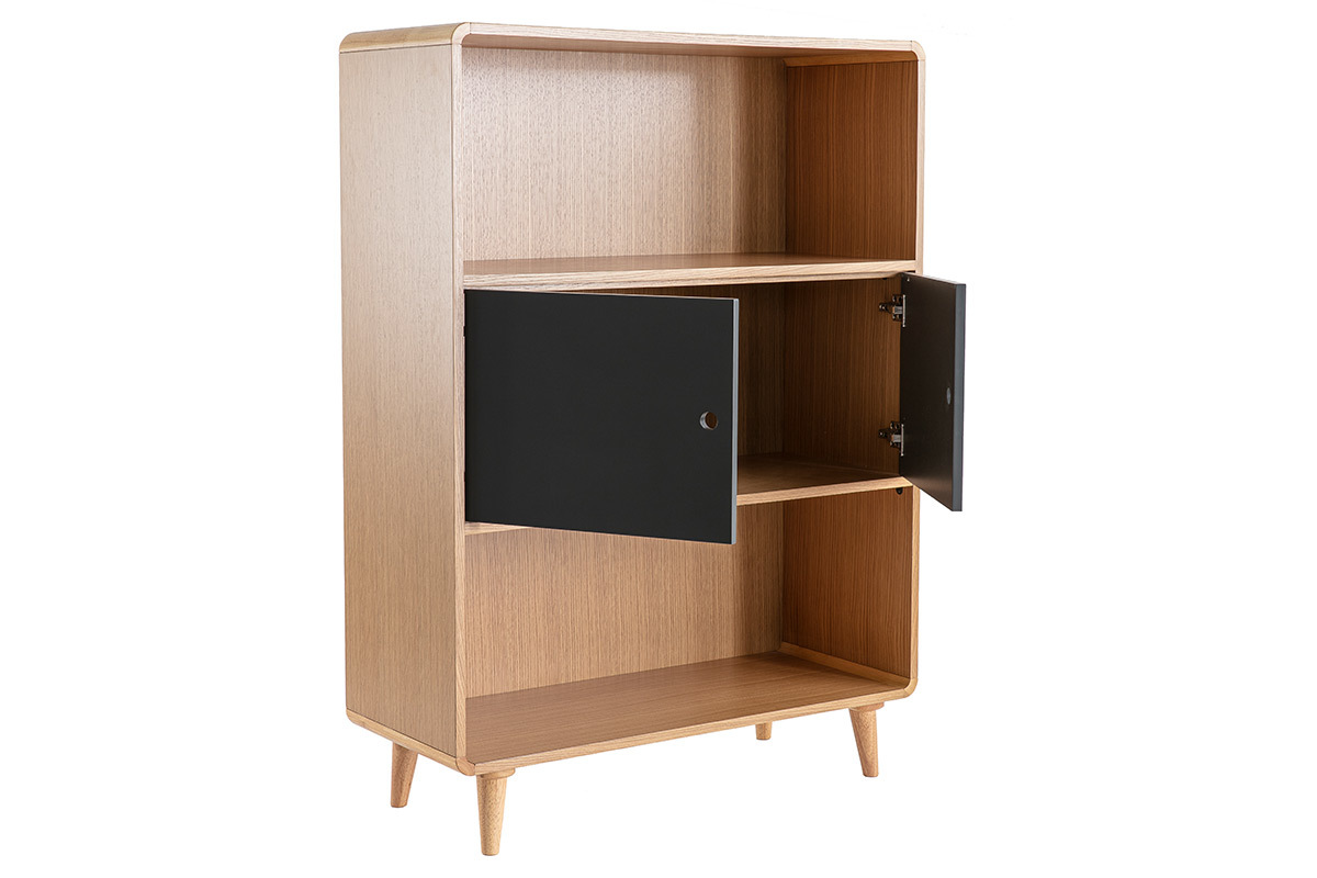 Buffet scandinavo quercia chiaro e grigio COPENHAGUE