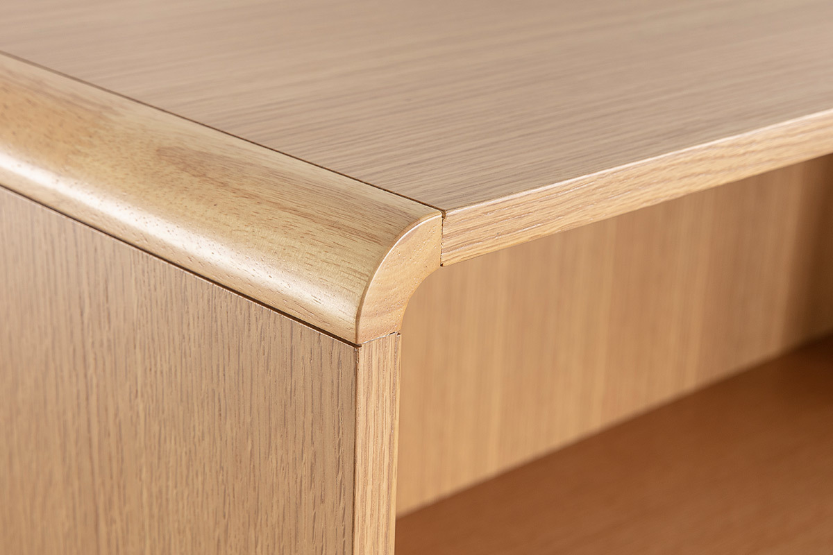 Buffet scandinavo quercia chiaro e grigio COPENHAGUE