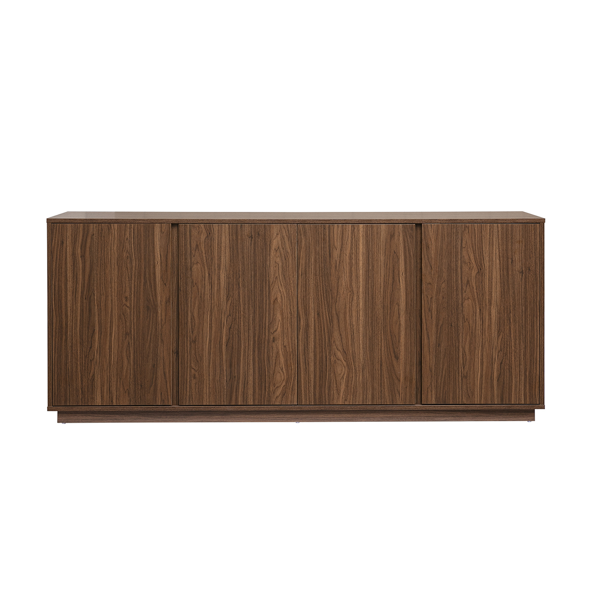 Buffet vintage finitura legno noce 3 porte L180 cm MILLOR