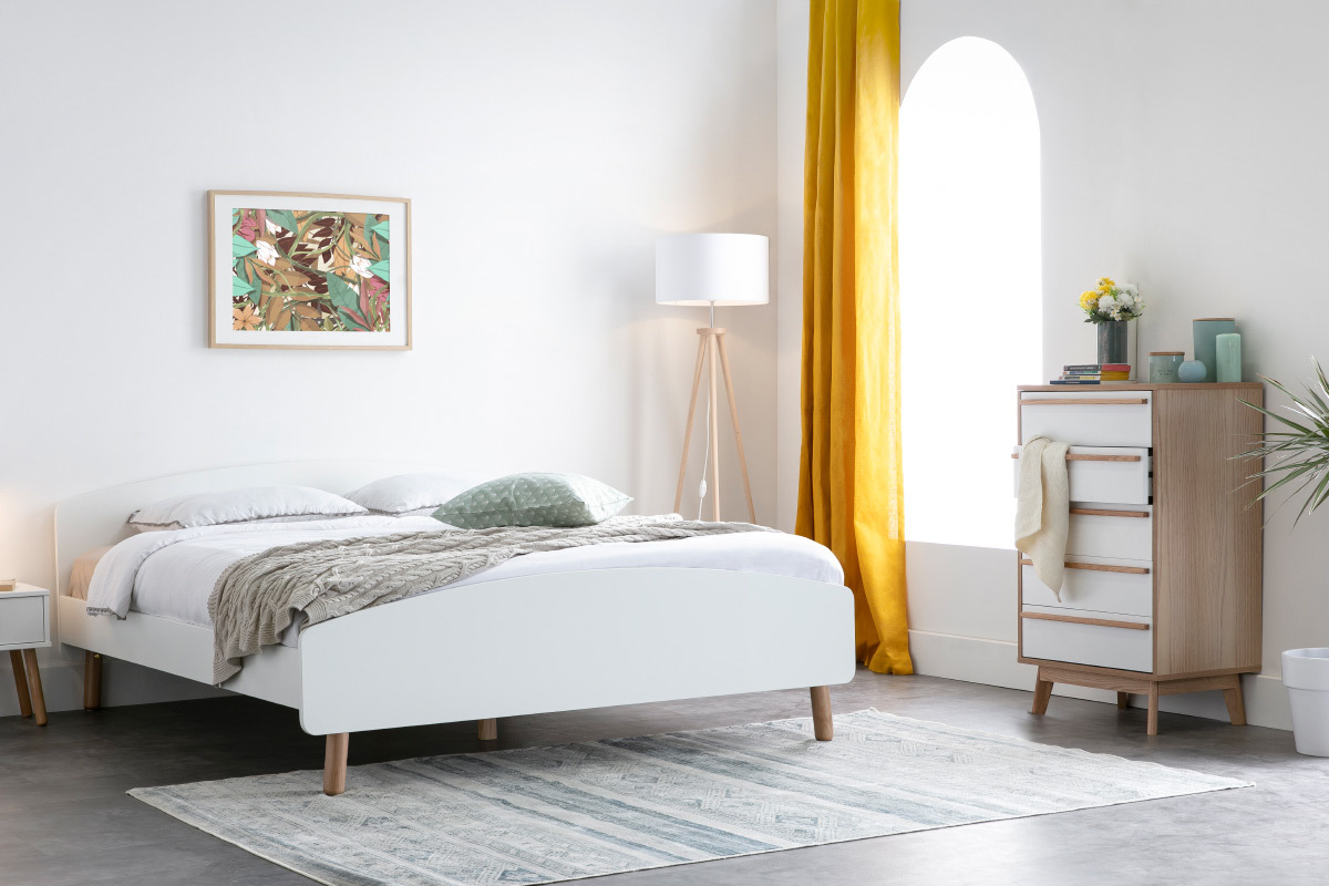Cassettiera 5 cassetti design scandinavo HELIA