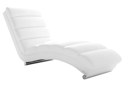 Chaise longue / poltrona design bianco TAYLOR - Chaise longue / poltrona design bianco TAYLOR