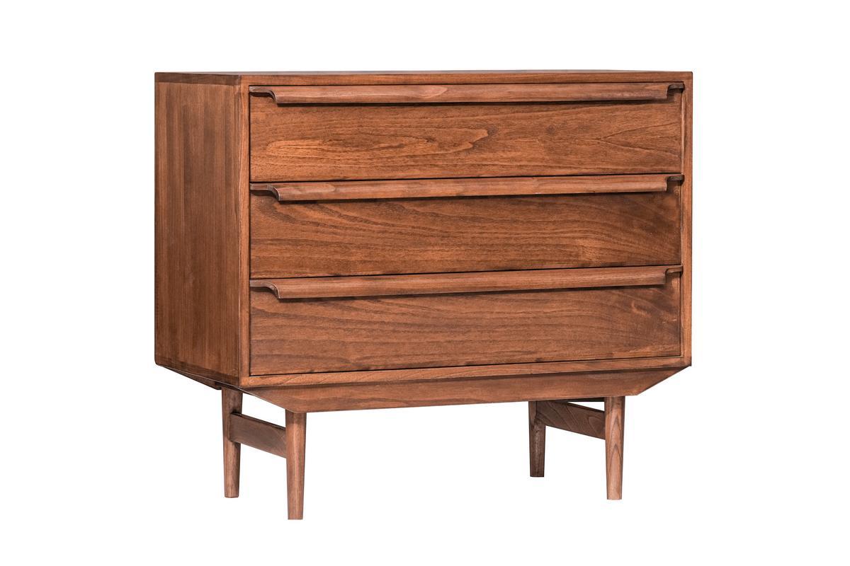 Com scandinavo 3 cassetti L90 cm SEVEN
