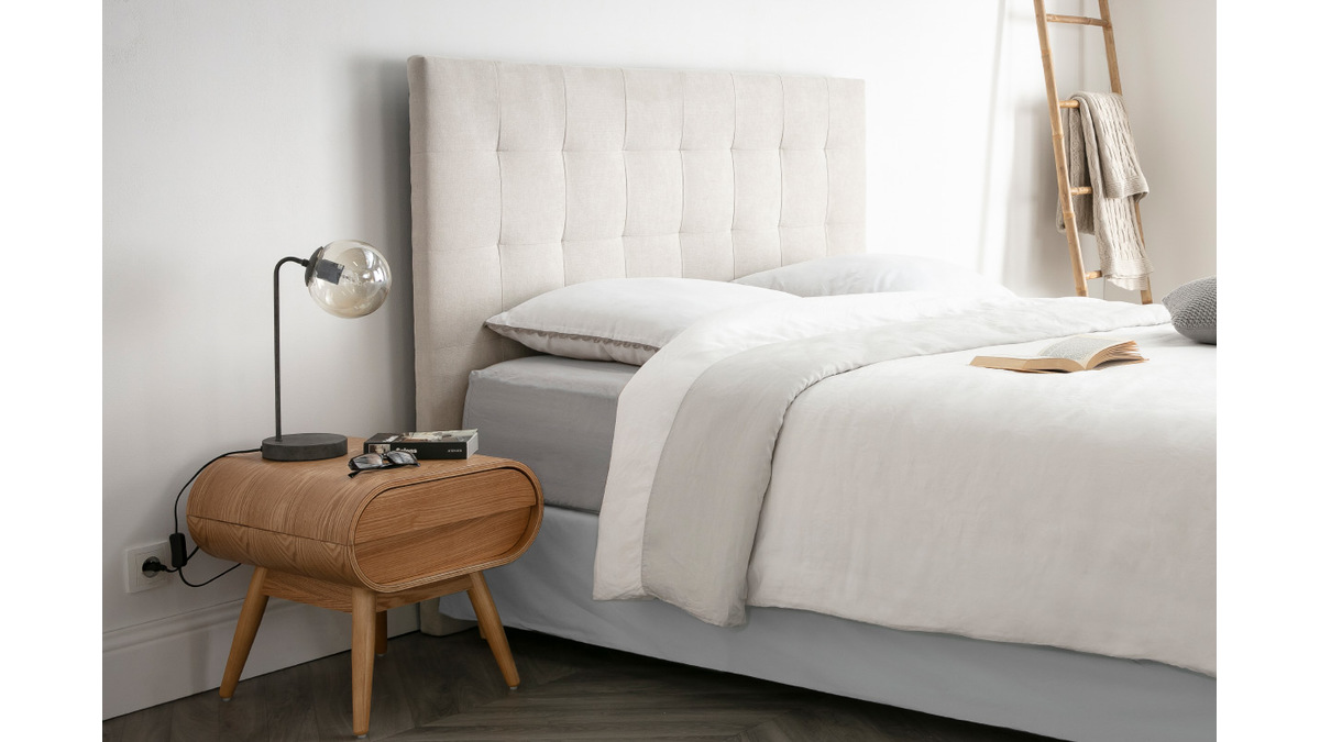 Comodino design frassino 1 cassetto BJORG