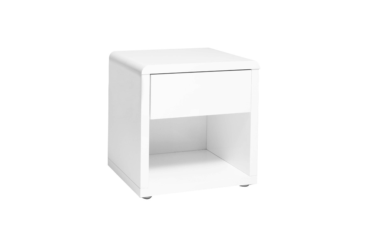 Comodino design laccato bianco ELIAH