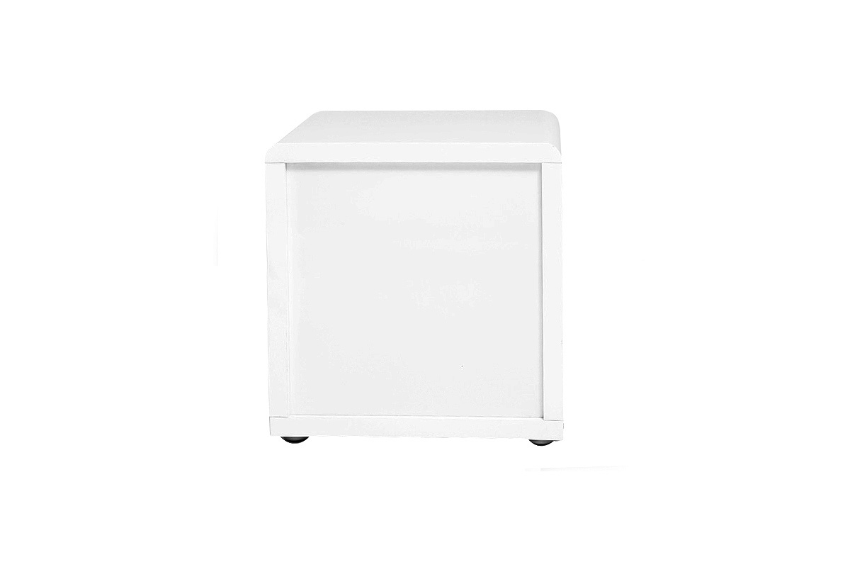 Comodino design laccato bianco ELIAH