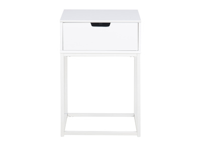 Comodino di design MITRAA con cassetto bianco - Comodino di design MITRAA con cassetto bianco