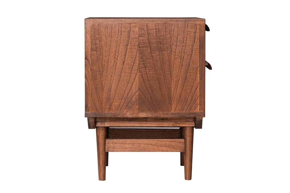 Comodino scandinavo 2 cassetti SEVEN