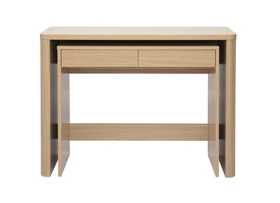 Console d'appoint con cassetti finitura legno chiaro quercia L110 cm ENOLA