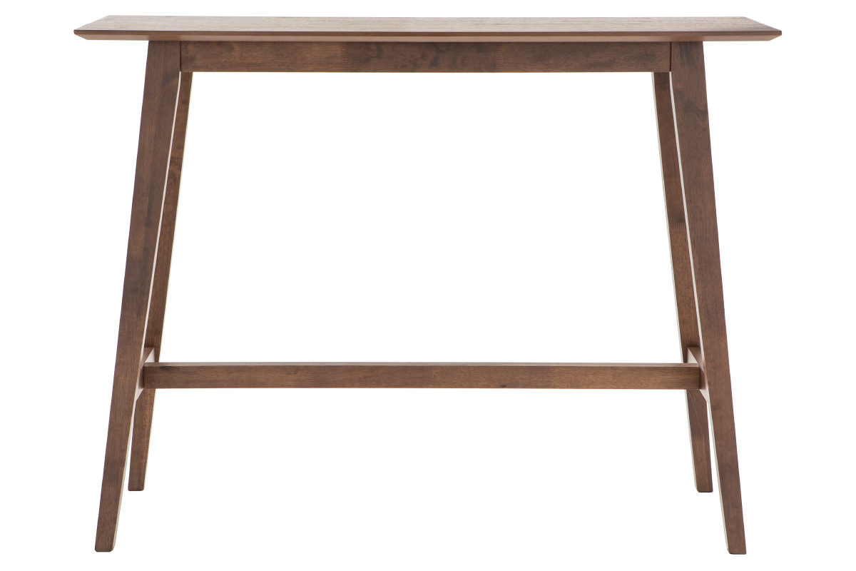 Console design in legno noce L120 cm RUSSELL