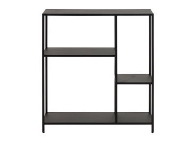 Console di design in metallo nero L80 cm PODIUM