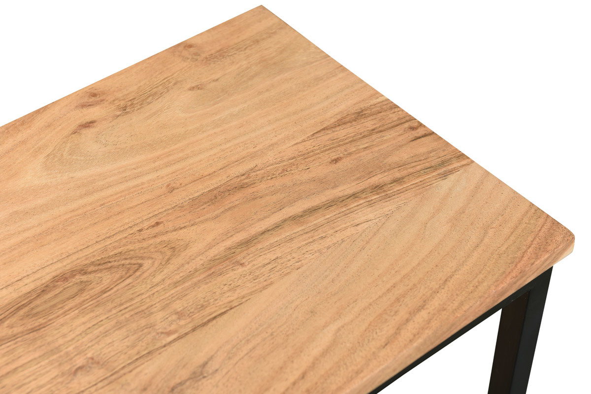 Console in acacia e metallo L115 cm GRENELLE