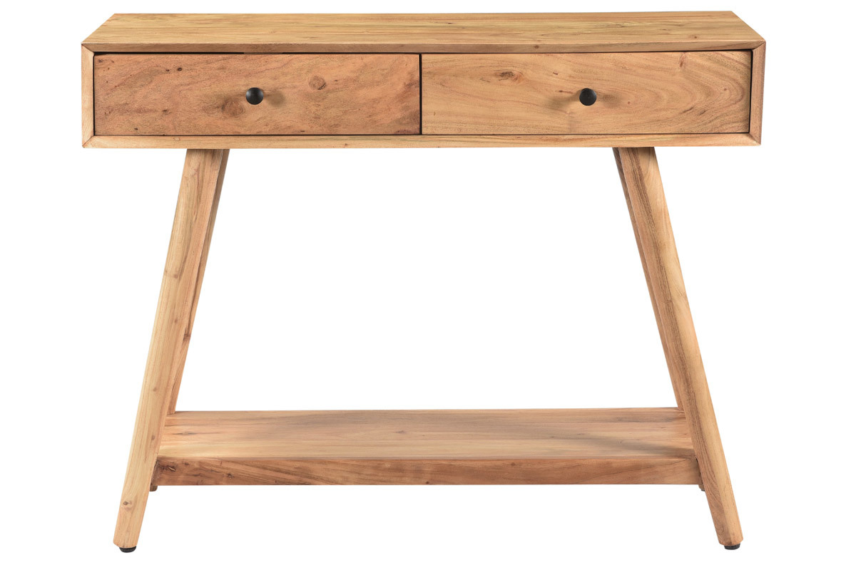 Console in acacia L100 cm MEEKO