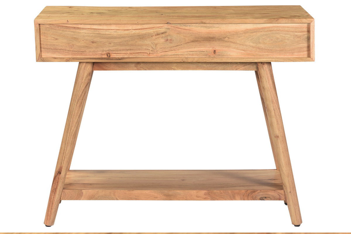 Console in acacia L100 cm MEEKO