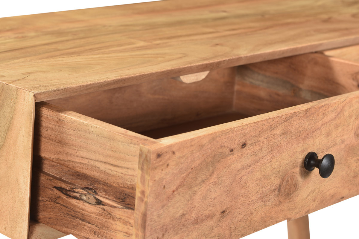 Console in acacia L100 cm MEEKO