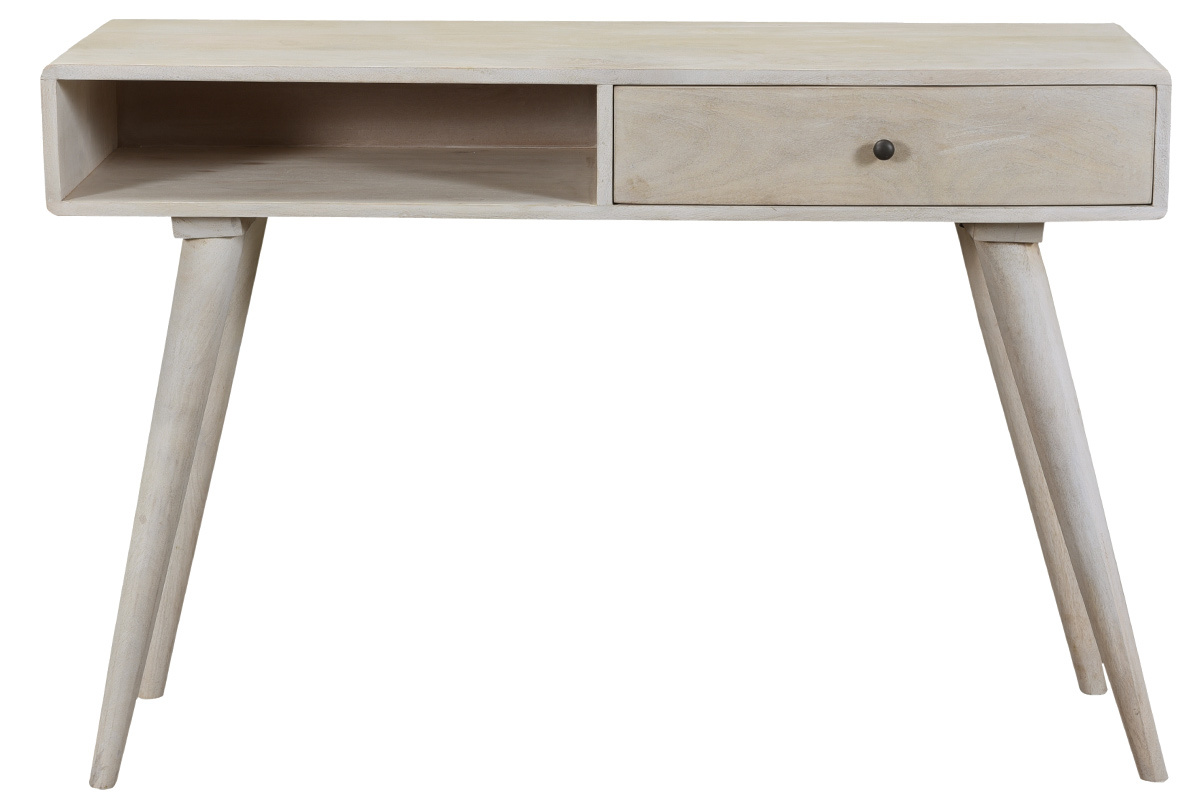 Console in mango con cassetto 110 cm MYO