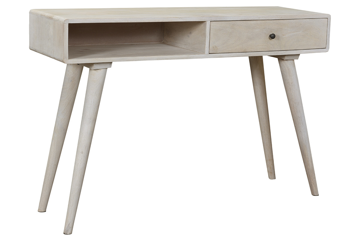 Console in mango con cassetto 110 cm MYO