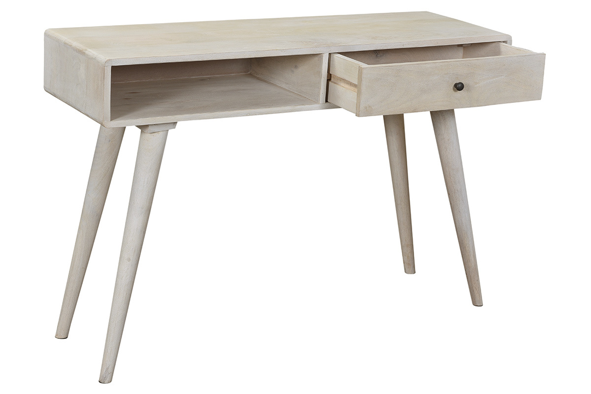 Console in mango con cassetto 110 cm MYO