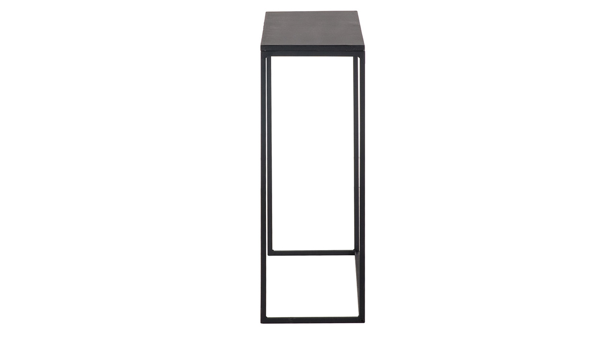 Console industriale in metallo Nero L100 cm KARL