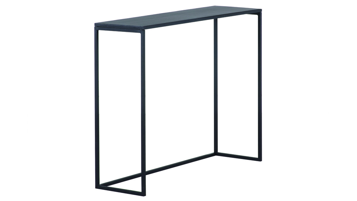 Console industriale in metallo Nero L100 cm KARL