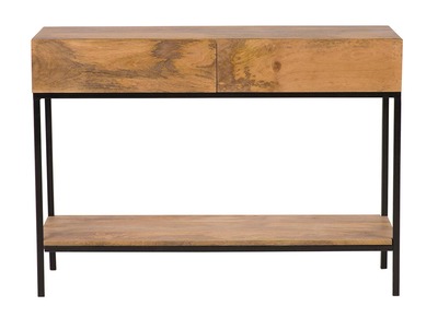 Console industriale legno di mango e metallo L110 cm YPSTER