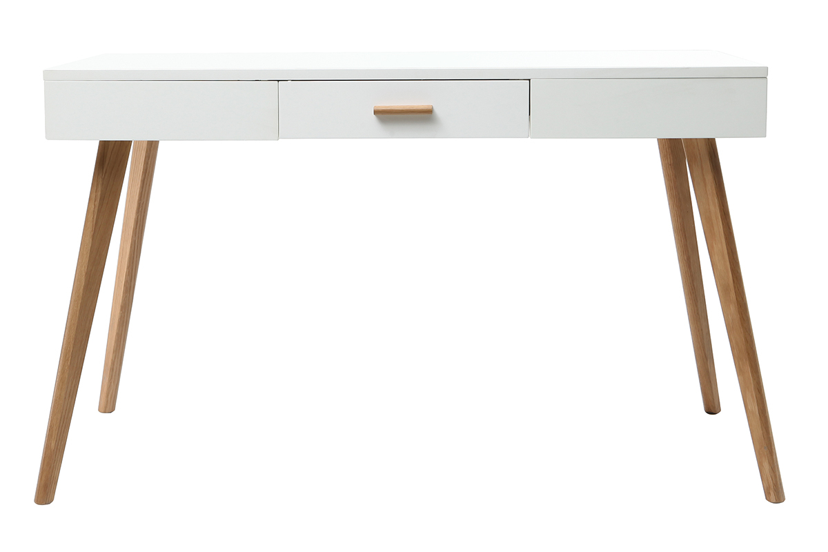 Console quercia e bianco L120 cm GILDA