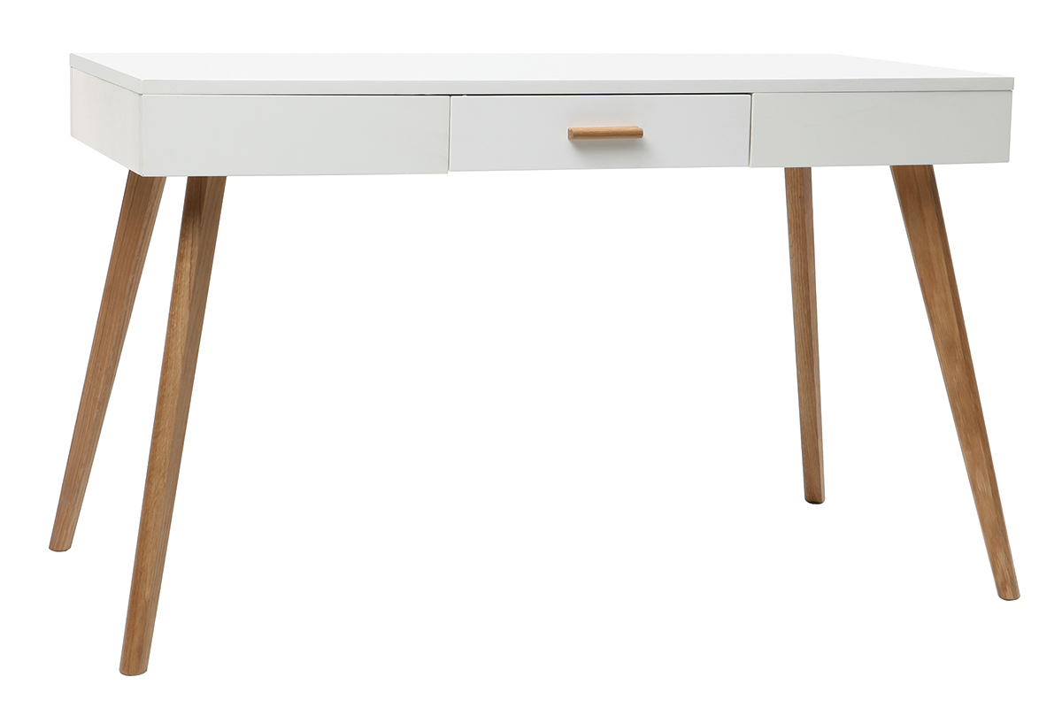 Console quercia e bianco L120 cm GILDA