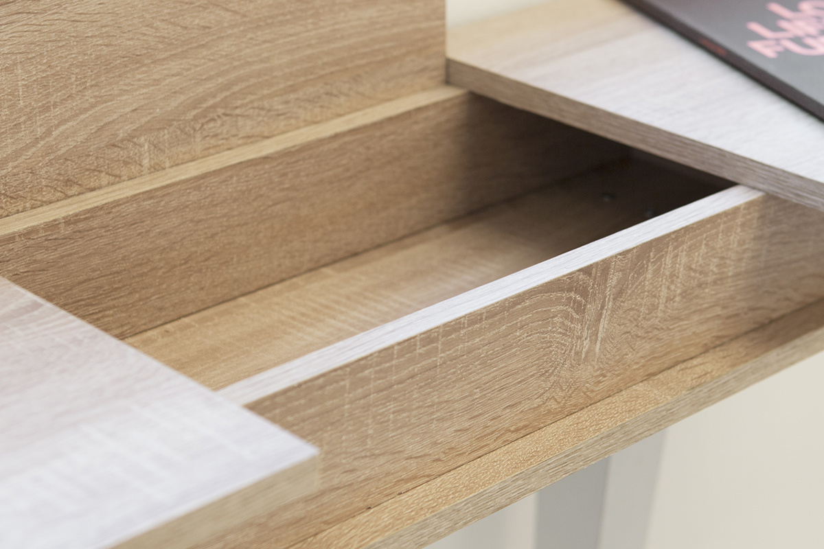 Console scandinava legni e bianco ORIGAMI