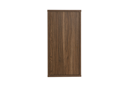 Contenitore da parete finitura legno scuro noce L30 cm FLEXO