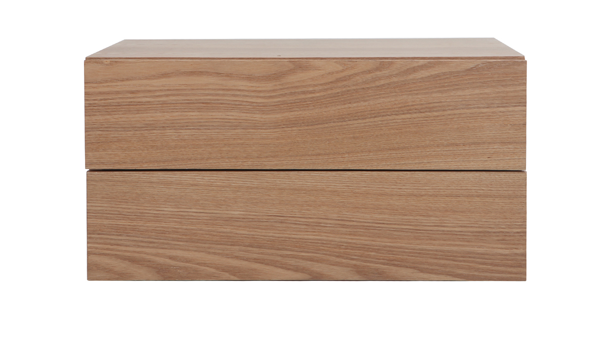 Contenitore design legno 2 cassetti MAX