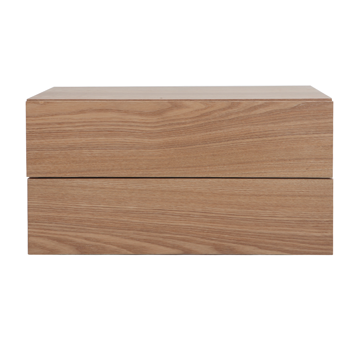 Contenitore design legno 2 cassetti MAX