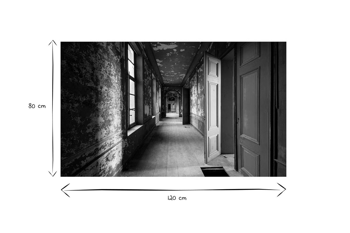 Cornice foto stile urbex plexiglass L80 x L120 cm AKA