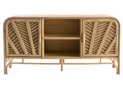 Credenza 2 ante in rattan GALON