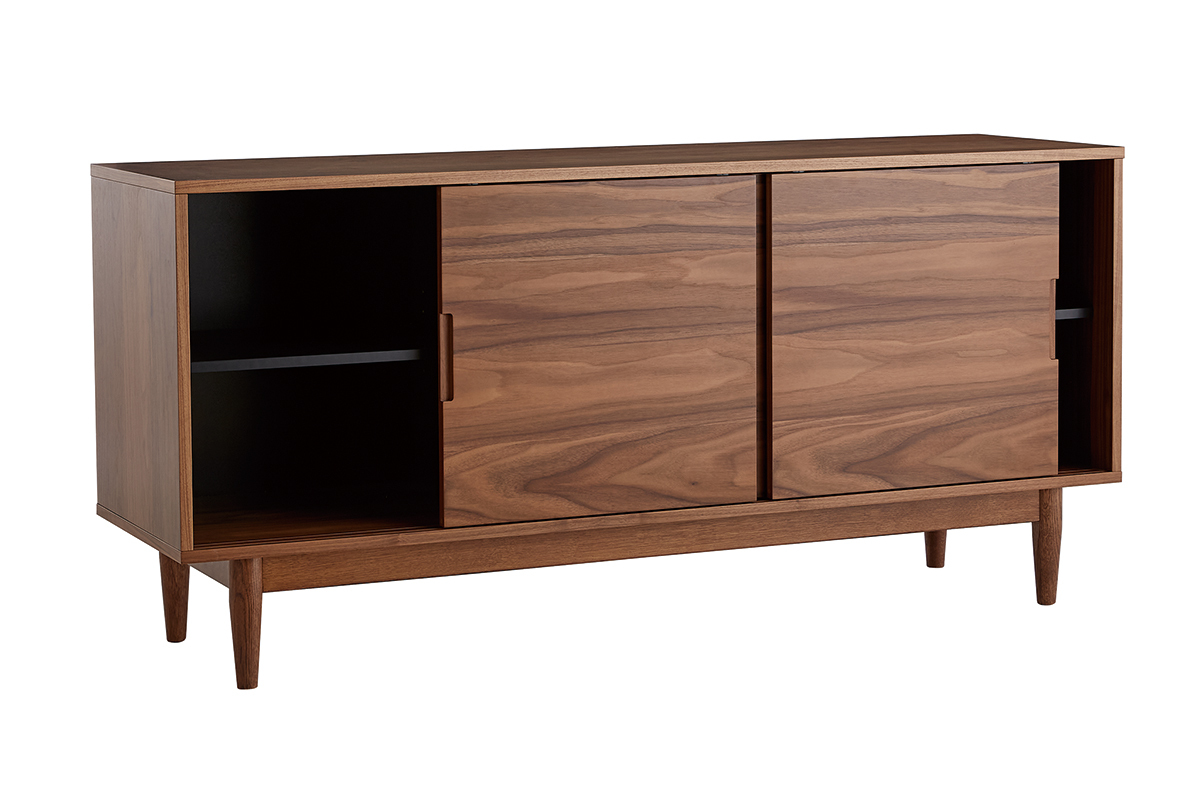 Credenza 3 ante scorrevoli noce L160 RYDD