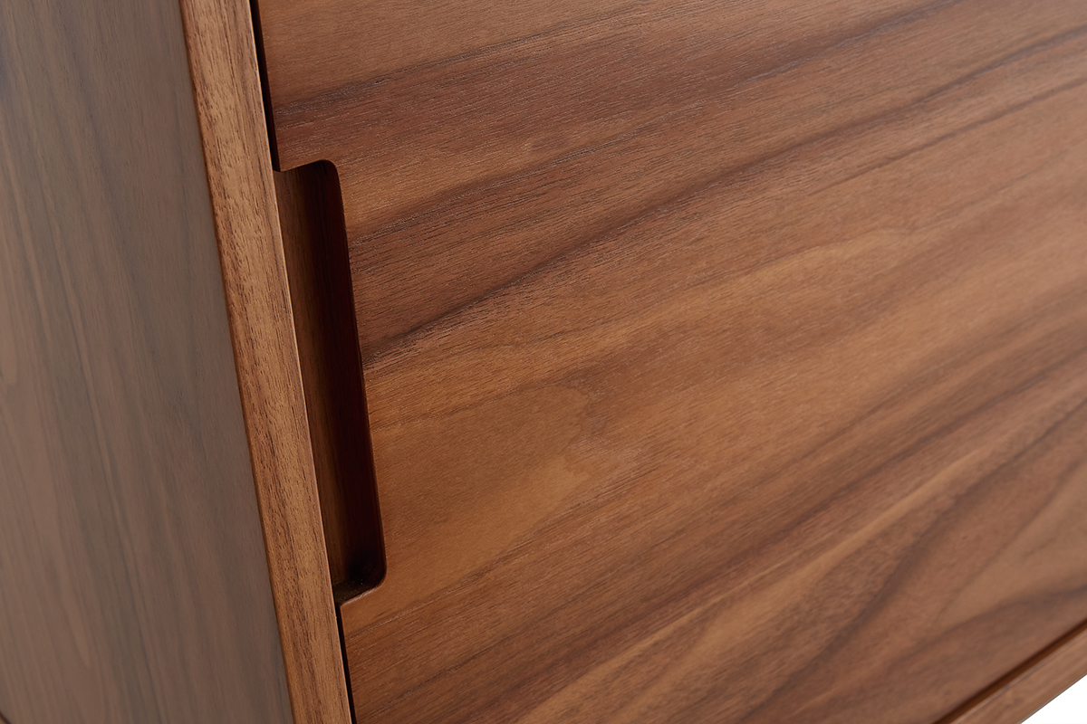 Credenza 3 ante scorrevoli noce L160 RYDD