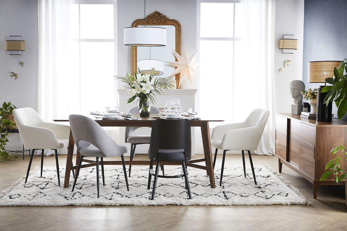 Credenza 3 ante scorrevoli noce L160 RYDD