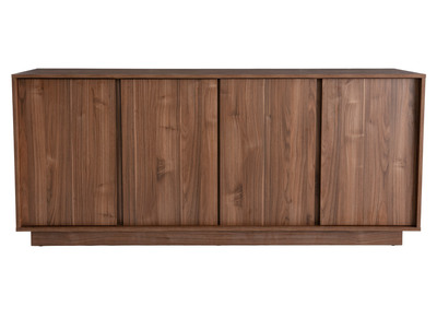Credenza di design effetto noce L180 cm COMO