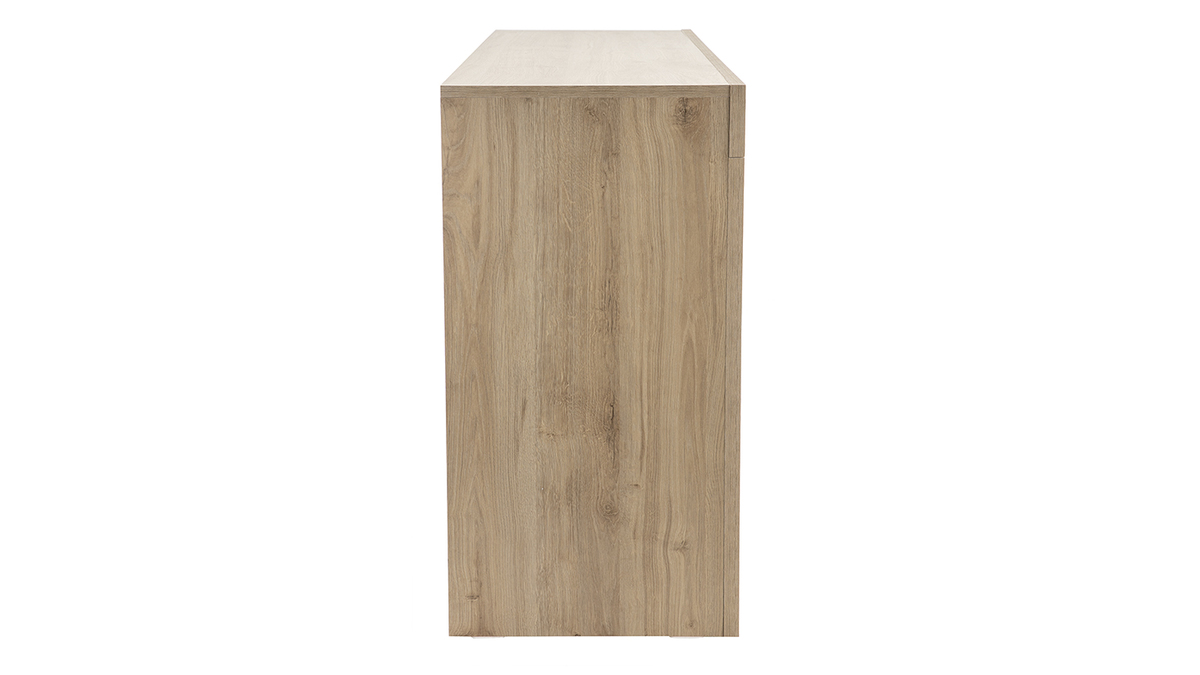 Credenza di design effetto rovere L138 cm TINO