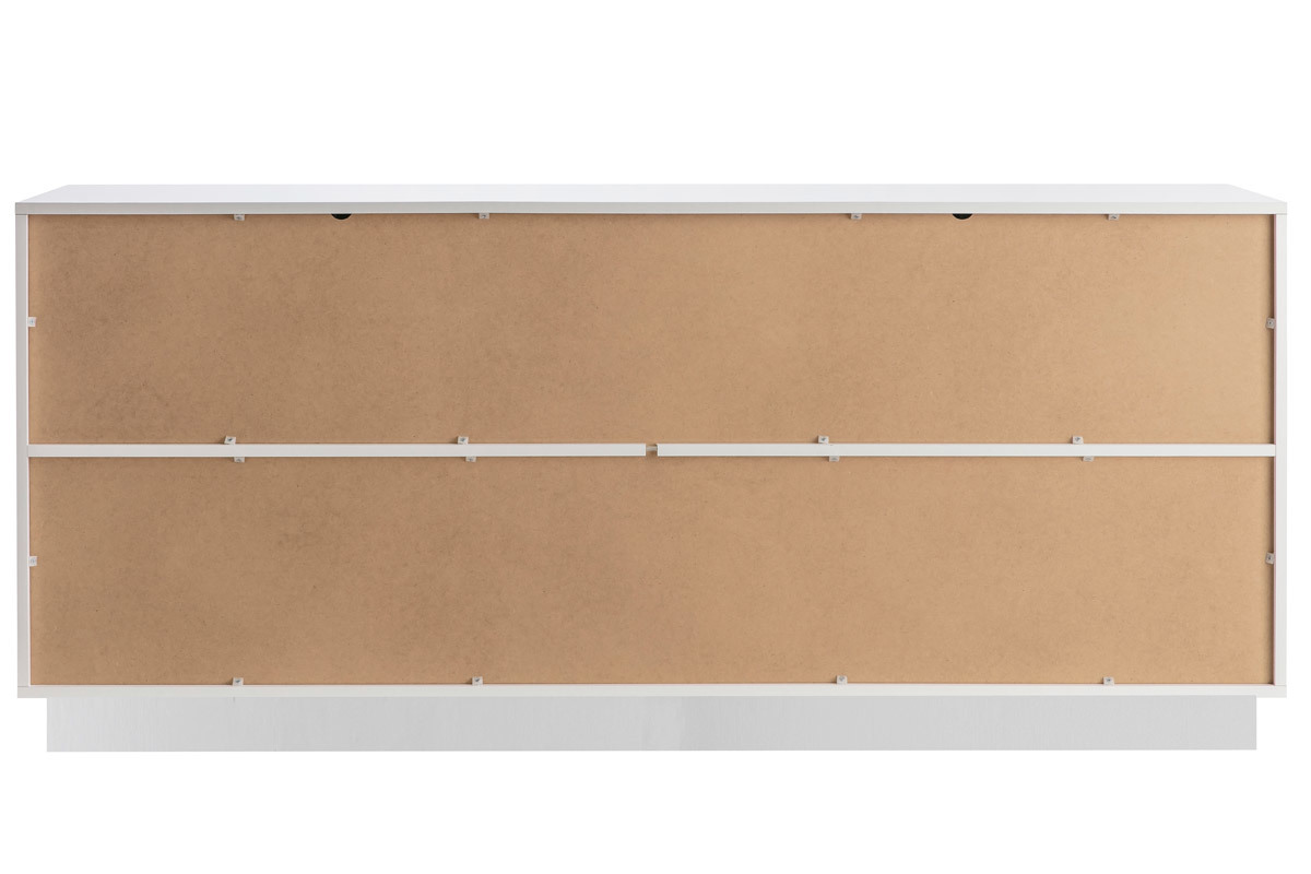 Credenza di design laccata bianca lucida L180 cm COMO