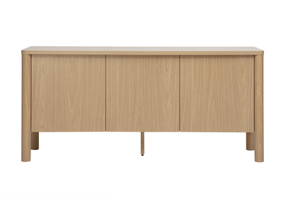 Credenza finitura legno chiaro quercia 3 ante L160 cm IZZIE
