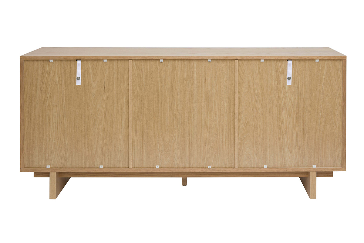 Credenza in legno chiaro di quercia L160 cm ZAO