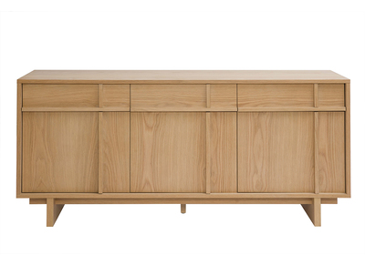 Credenza in legno chiaro di quercia L160 cm ZAO