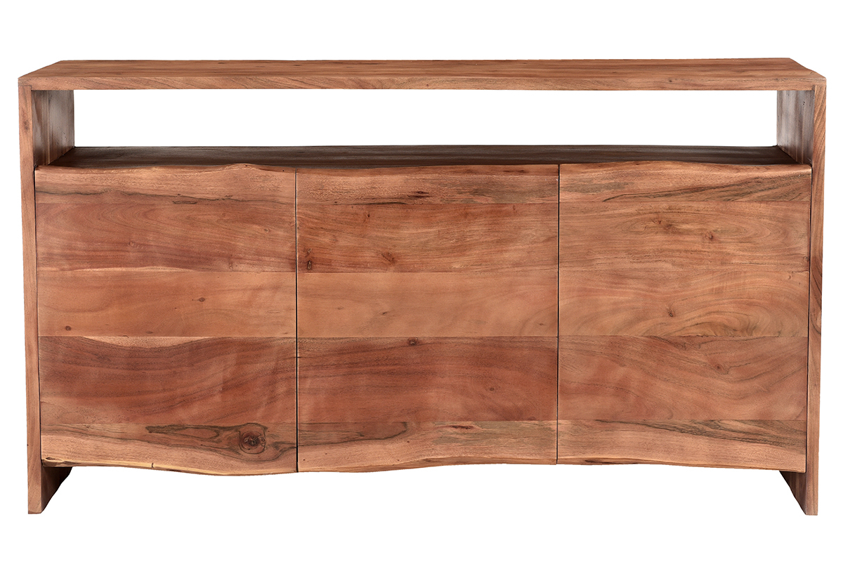 Credenza in legno massello 3 ante L150 cm BOHEMIAN