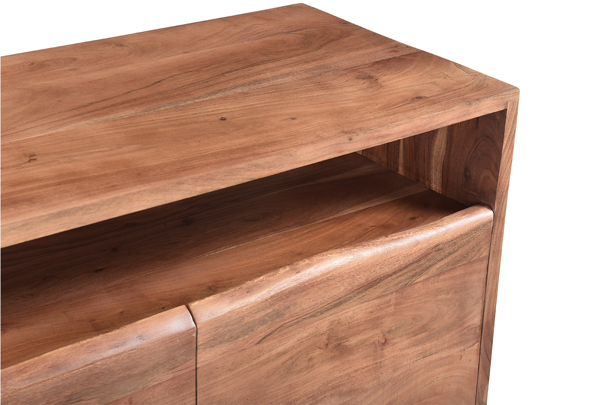 Credenza in legno massello 3 ante L150 cm BOHEMIAN