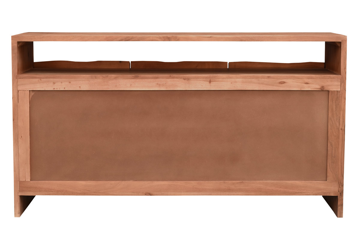 Credenza in legno massello 3 ante L150 cm BOHEMIAN