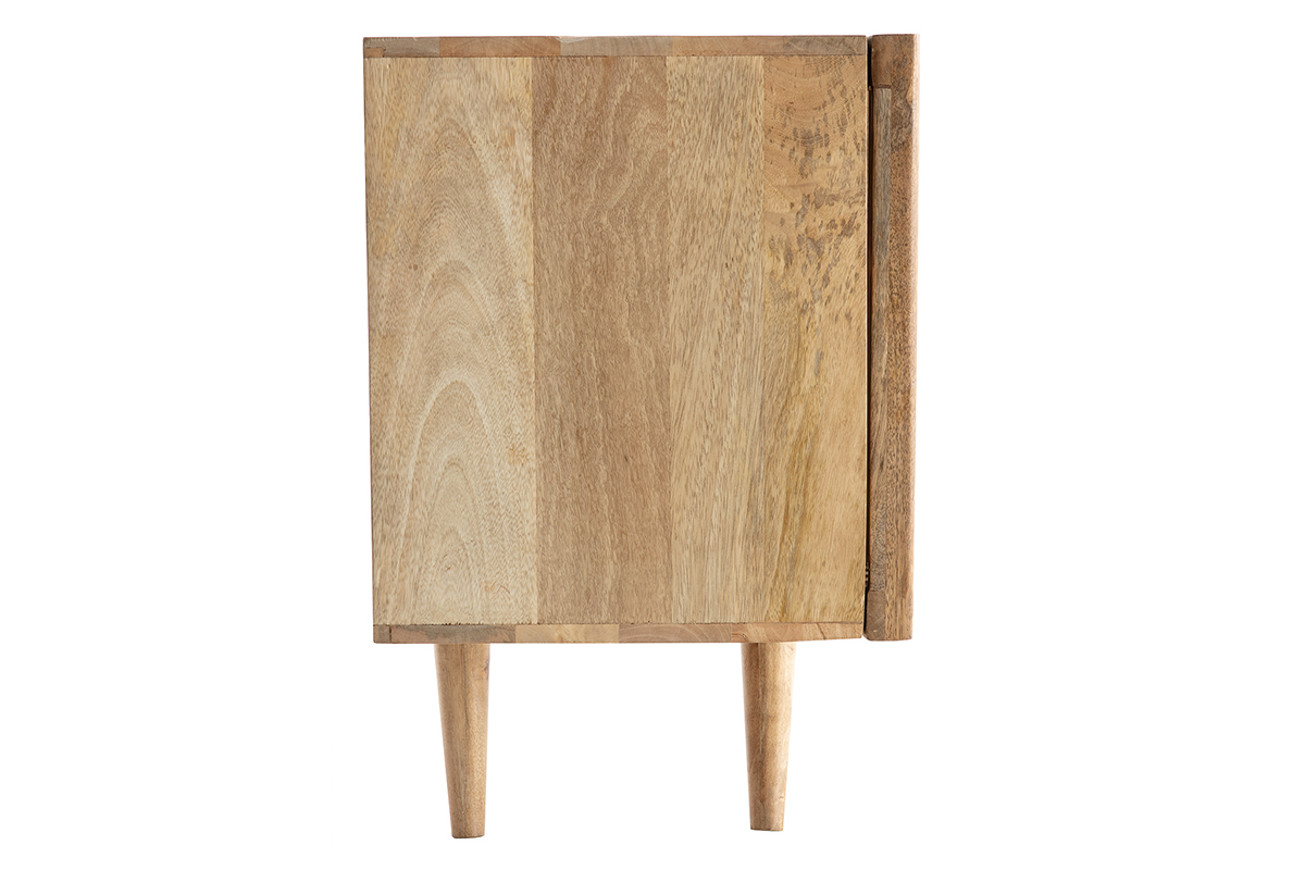 Credenza in mango con porte scorrevoli ALBA